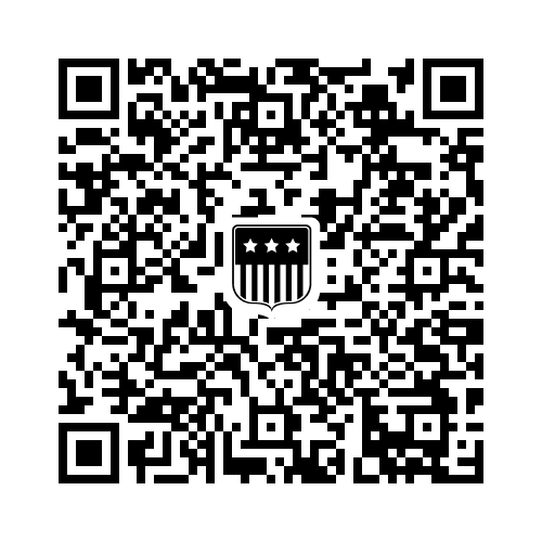 QR code — links to the donation page